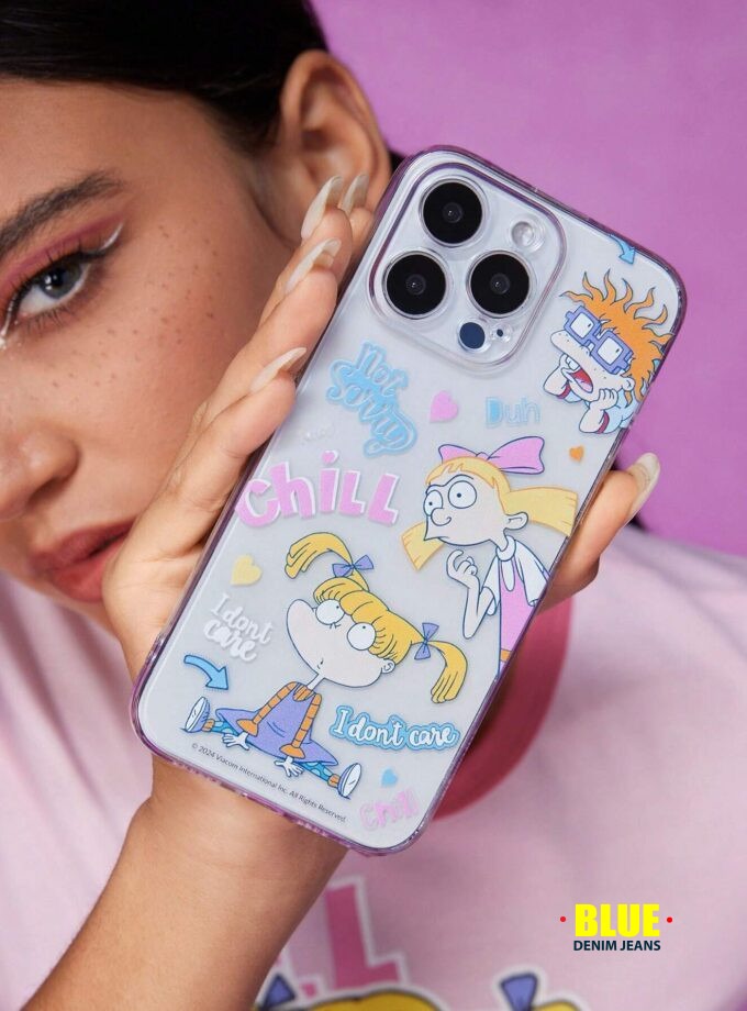 Clear TPU Phone Case for Women - i Phone & Galaxy Compatible || Ultra-Slim Clear TPU Mobile Case for Women - Protect Your Phone Stylishly