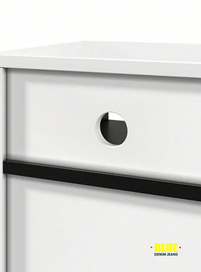 LocalLED TV Stand Cabinet For Up To 60 Inch Modern High Gloss Entertainment Center TV Media Table For Office And Living Room