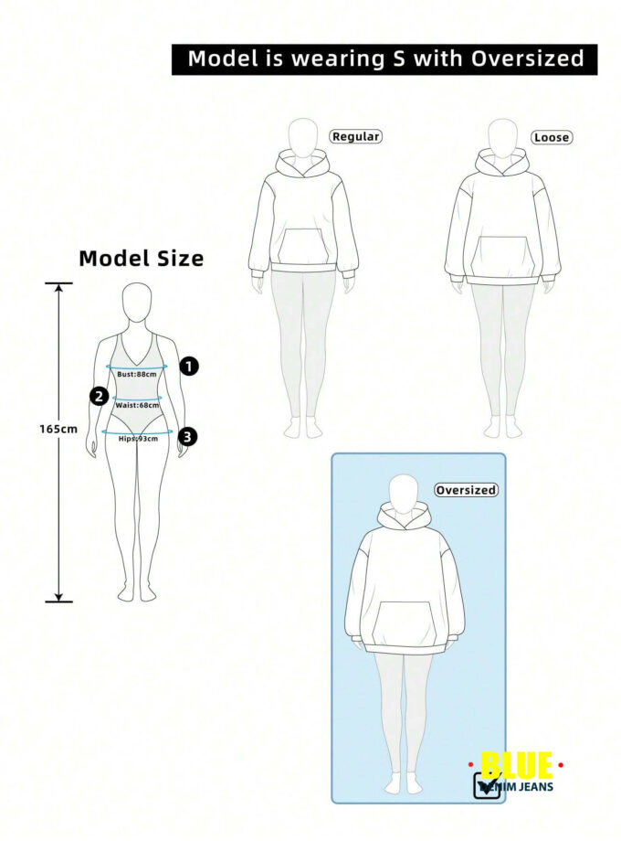 Rovax Women's Printed Crew Neck Sweatshirt