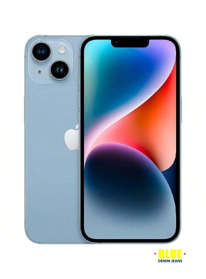 Apple 6.7" Blue i Phone with 12 MP Camera - Good Condition || Pre-Owned Apple i Phone 6.7" Blue, i OS 17, 12 MP - Value Deal