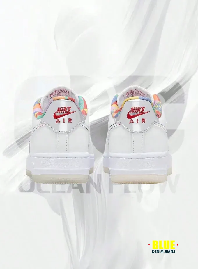 Nike Air Force 1 Low LV8 Women's Sneakers White Print