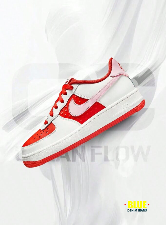 Nike Air Force 1 Low LV8 Women's Sneakers White Print