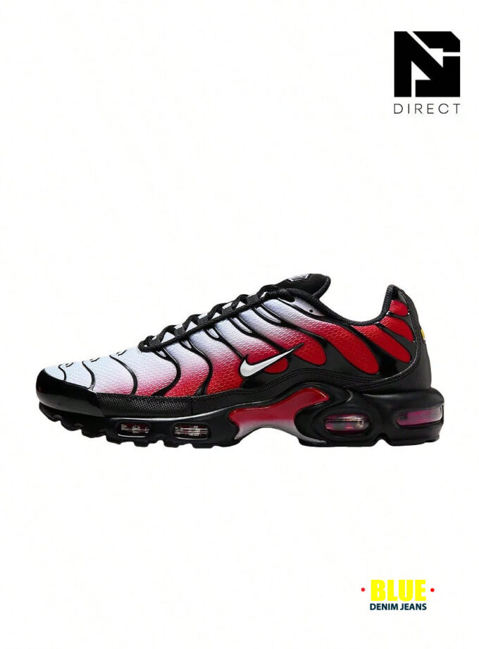 Nike Air Max Plus Pure Platinum University Red Black White