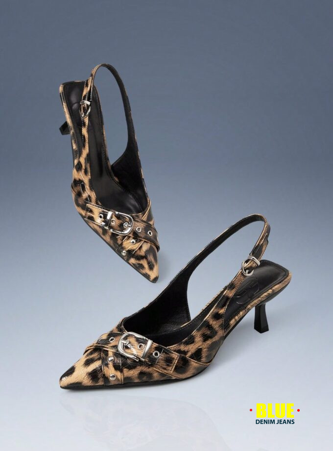 CUCCOO Women's Y2K Punk High Heel Motorcycle Pumps for Parties