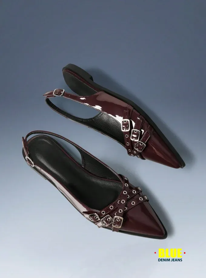 CUCCOO Women's Y2K Punk Flat Shoes for Parties & Holidays