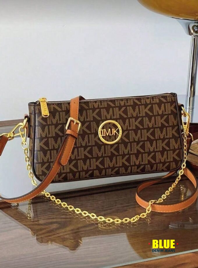 Local1pc Women's Multicolor Patchwork Square Shoulder Bag, Adjustable Strap, Letter & Chain Decor, Crossbody Bag, New Design