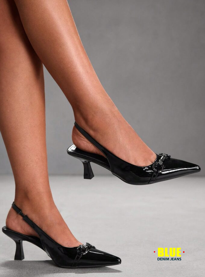 CUCCOO Women's Y2K Punk High Heel Motorcycle Pumps for Parties