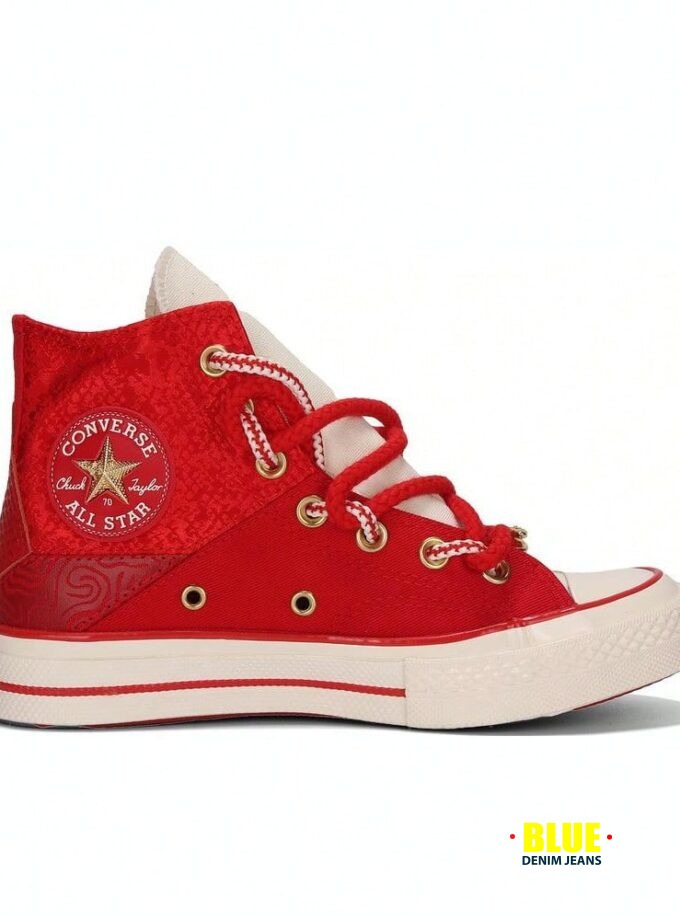 Converse 2025 Unisex Chuck Taylor 70S SEASONAL Canvas/Vulcanized High Top Sneaker A13349C