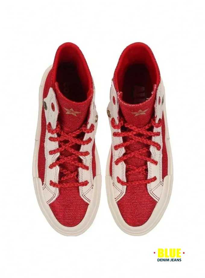 Converse 2025 Unisex Chuck Taylor SEASONAL Canvas/Vulcanized High Top Shoes A13347C