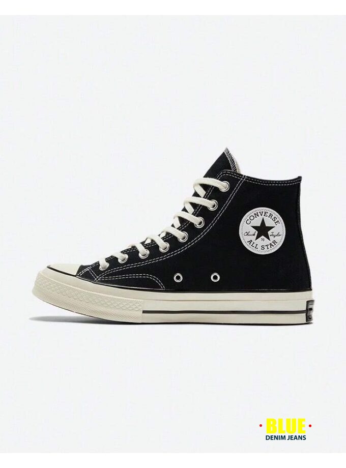 LocalConverse Officially Licensed Chuck 1970s Fashion Classical Men Black/White/Beige Street High-Top Shoes Sports Casual Outdoor Sneakers Supplies For Friends Birthday Parents Ceremony Anniversary Couple Gifts