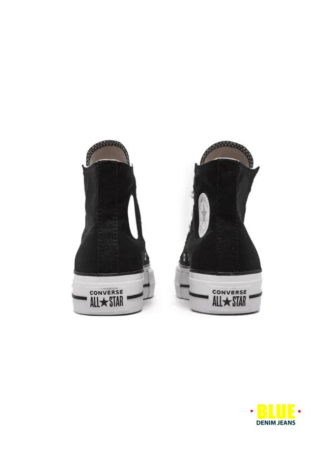 LocalConverse Chuck Taylor All Star High-Top Women's Sneakers Elevated Platform Cushioned Comfort Durable Rubber Outsole Everyday Wear 560845F