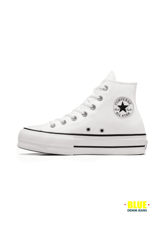 LocalConverse Chuck Taylor All Star High-Top Women's Sneakers Elevated Platform Cushioned Comfort Durable Rubber Outsole Everyday Wear 560845F