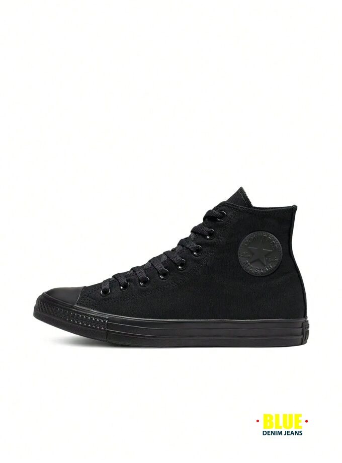 LocalConverse Chuck Taylor All Star High Top Women's Canvas Sneakers Breathable Cushioning Lightweight Versatile Commuting Daily Wear Navy M3310C