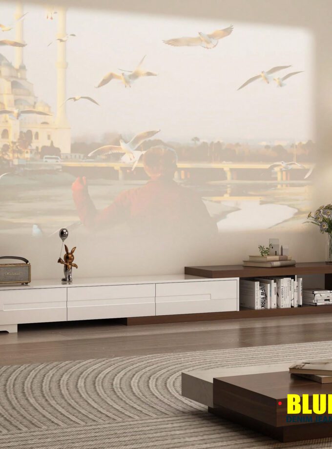 LocalModern Extendable TV Console For Large TVs Up To 120"e; | Wood Media Stand With 3 Drawers, Reversible Design Fits Living Room & Bedroom