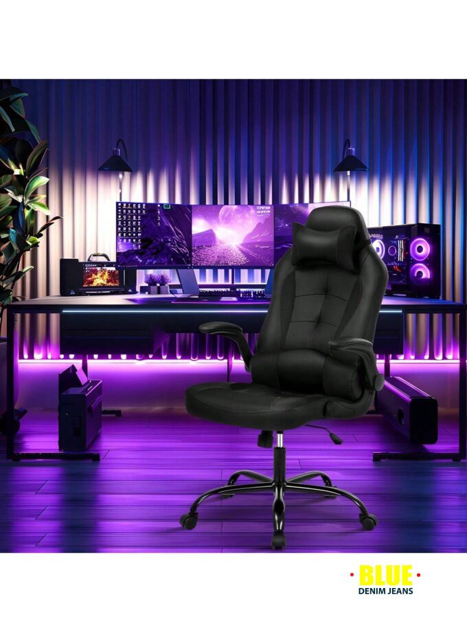 LocalGaming Chair Desk Chair Gamer Chair Ergonomic Office Chair With Lumbar Support