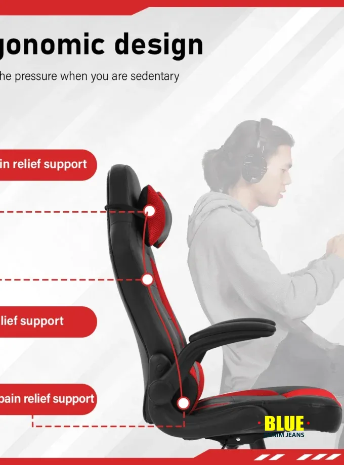 LocalGaming Chair Desk Chair Gamer Chair Ergonomic Office Chair With Lumbar Support