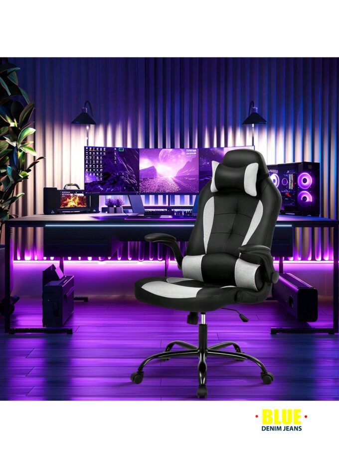 LocalGaming Chair Desk Chair Gamer Chair Ergonomic Office Chair With Lumbar Support