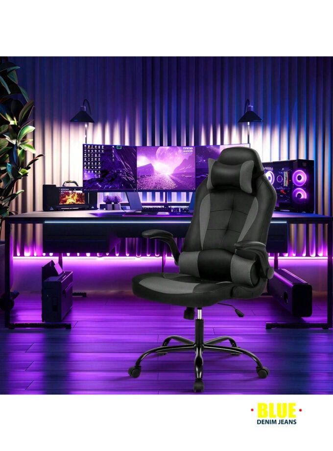 LocalGaming Chair Desk Chair Gamer Chair Ergonomic Office Chair With Lumbar Support