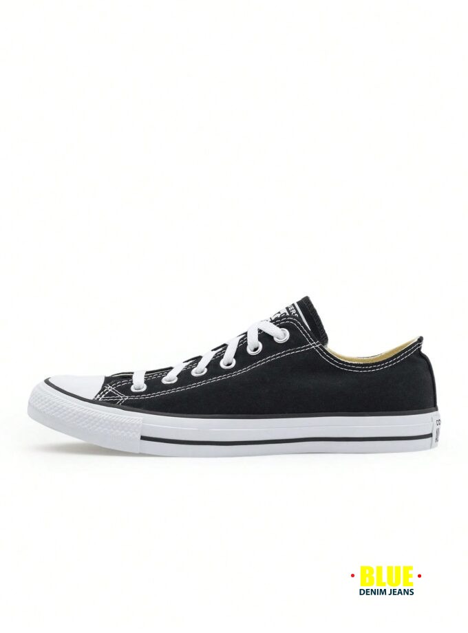 LocalConverse Chuck Taylor All Star Low Top Women's Canvas Sneakers Breathable Cushioning Lightweight Versatile Commuting Daily Wear Black M9166C