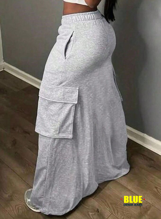 Slaydiva 2025fall Clothes For Women/Winter Clothes For Women/Sets 2 Pieces Women/Flare Jeans/Long Sleeve Tops/Casual Round Simple Collar Long Sleeve Yoga Pants Short Pleated Top Yoga Wide Leg Pants Flared Pants Trousers Women's Two Pieces Suit/Y2k Clothes