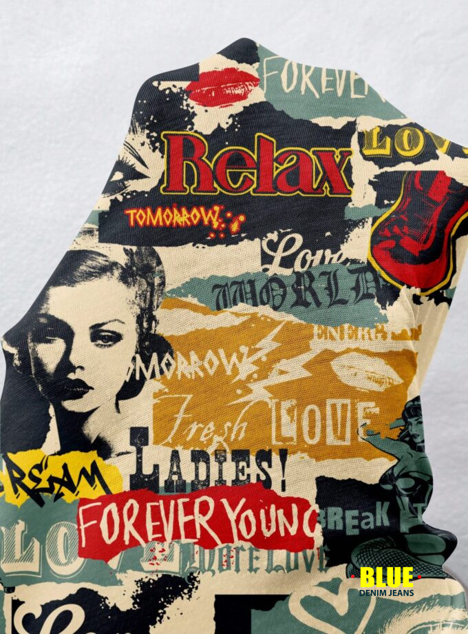 Slaydiva Women's Autumn Clothes/Women's Winter Clothes/Women's Going Out Tops/Y2k Clothing/Streetwear/Graffiti Print/2 Pieces Women's Casual Streetwear Tight Camisole And Loose Pants Set/Suitable For S