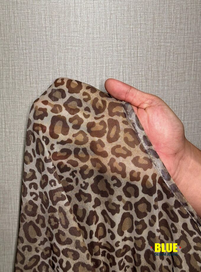 Slaydiva New Spring/Summer Music Festival Valentine's Day Casual And Simple Basic Style Y2K Street Sweet Internet Sensation Bestseller Daily Date Hot Girl Style Sexy Round Neck Large Backless Slimming Long Pants Leopard Print Women's Tight Jumpsuit -B Bod